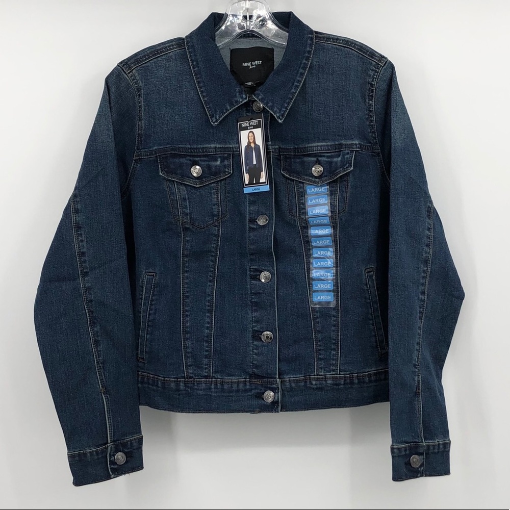 Beautiful Nine West classic denim jacket - Picture 4 of 7
